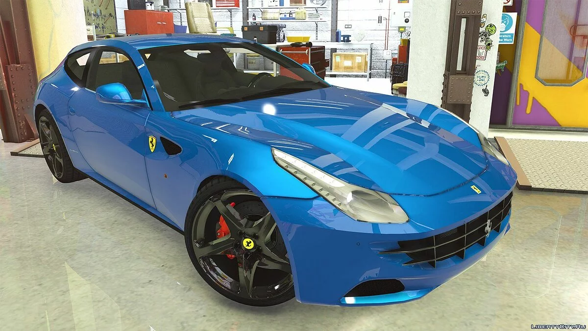 Ferrari FF [Add-On / Replace | Animated | Analog / Digital Dials | Template] 1.0 / GTA 5