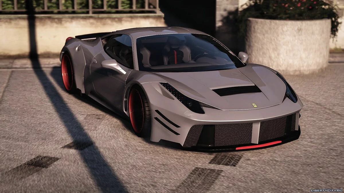Prior Design Ferrari 458 Widebody [Add-On | Tuning | Liveries] 1.3 / GTA 5