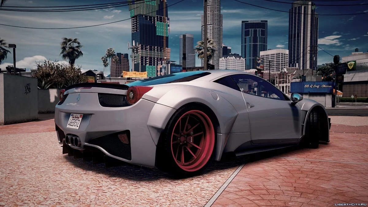 Prior Design Ferrari 458 Widebody [Add-On | Tuning | Liveries] 1.3 / GTA 5