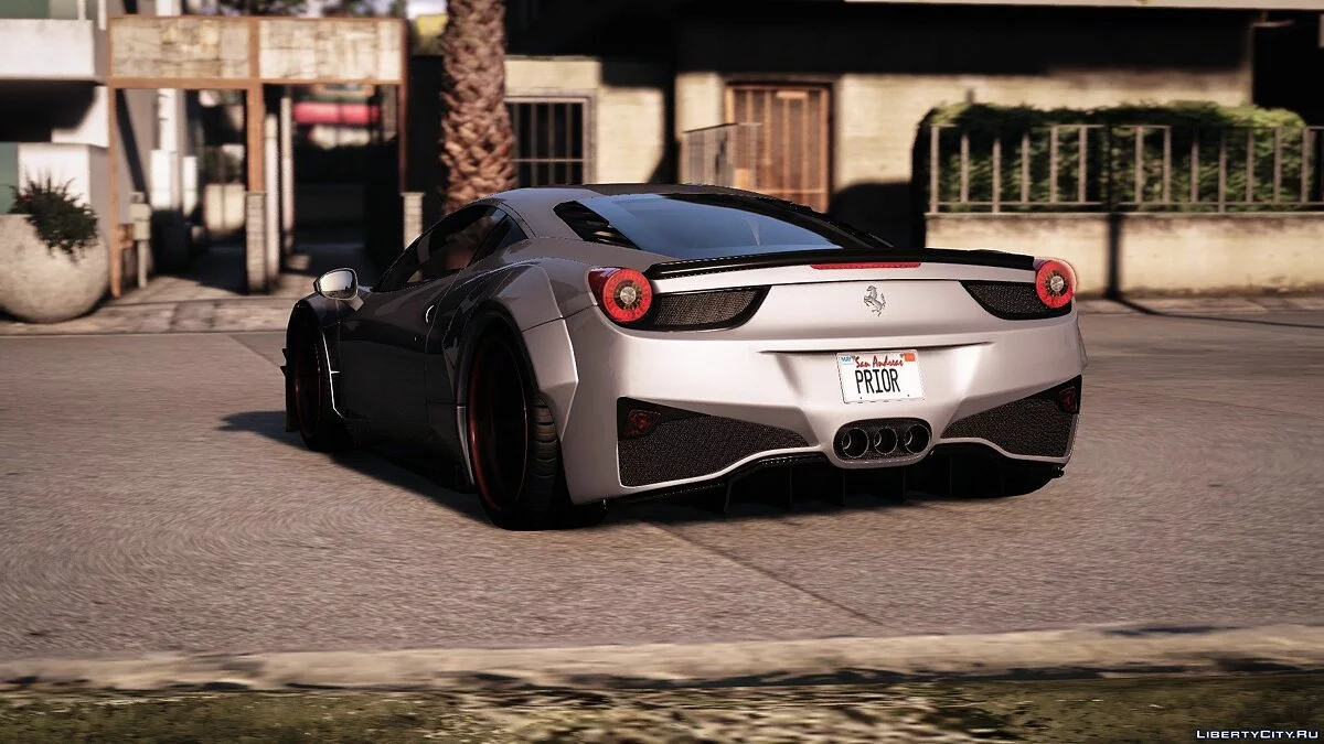 Prior Design Ferrari 458 Widebody [Add-On | Tuning | Liveries] 1.3 / GTA 5