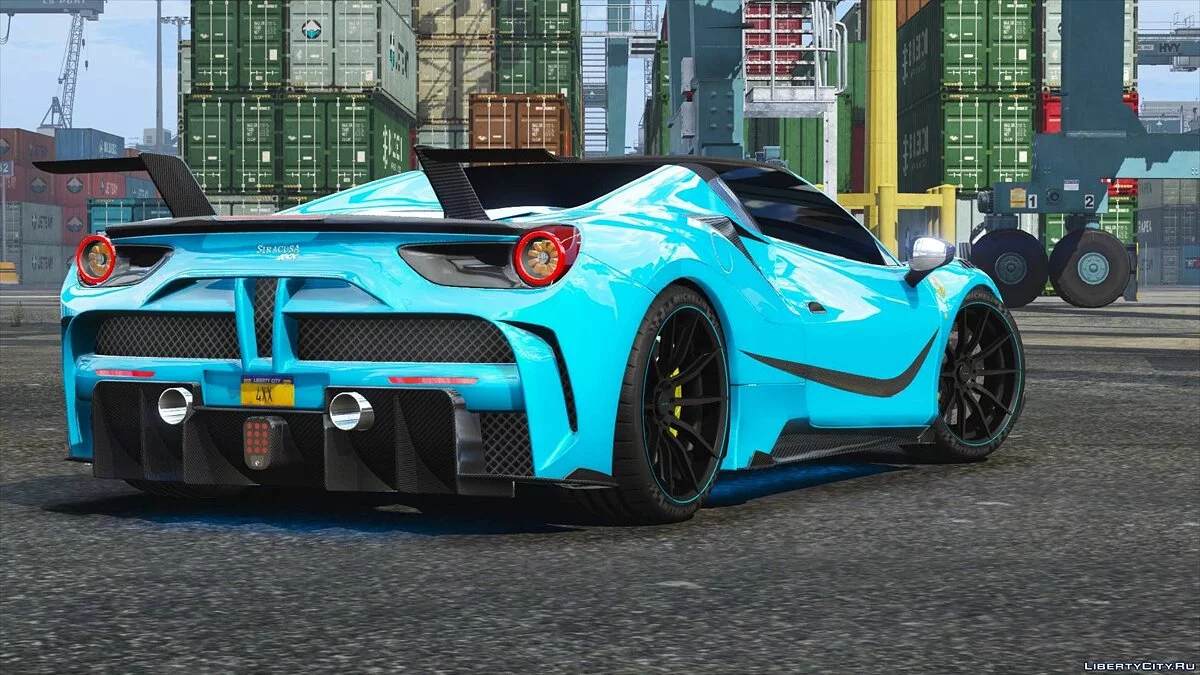 Ferrari 488 Mansory SIRACUSA 4XX [ADD-ON] V2.1 / GTA 5