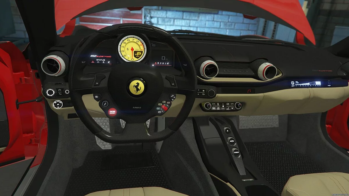 2018 Ferrari 812 Superfast [New Exterior / Livery / Replace / Add-on] 2.0 / GTA 5