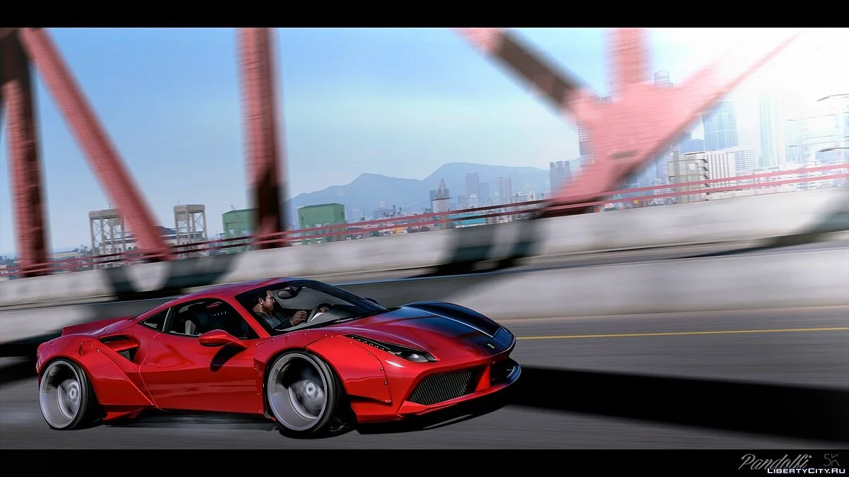 2016 Ferrari 488 GTB Liberty Walk 1.0 / GTA 5