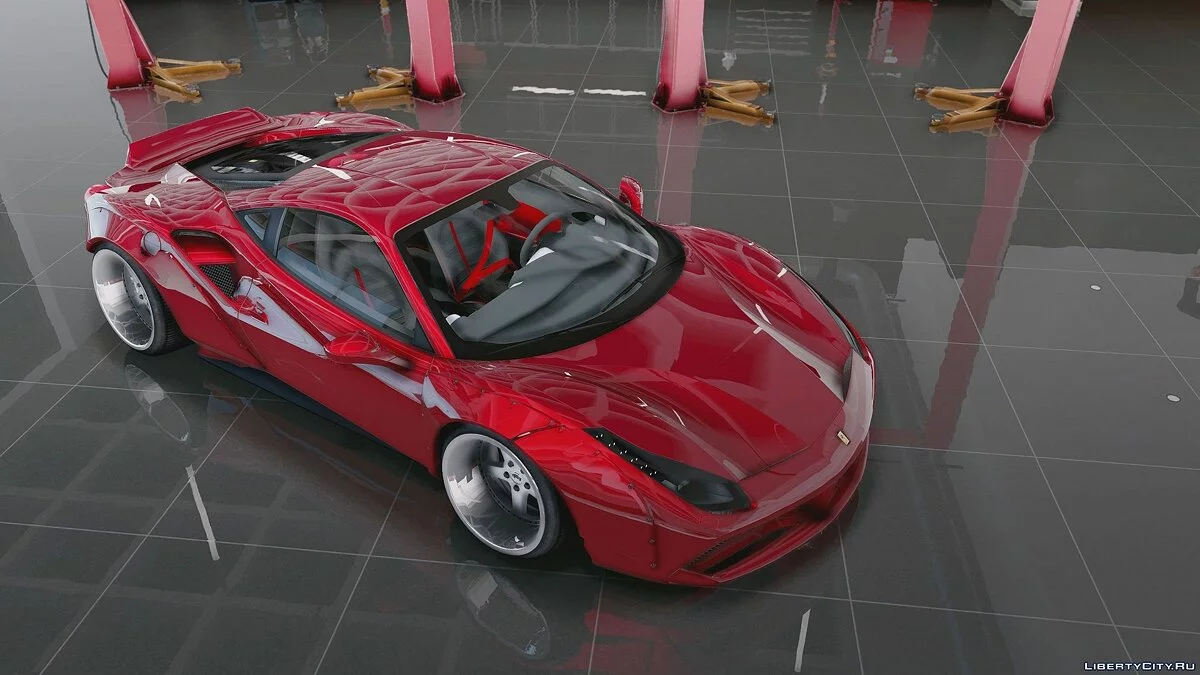 2016 Ferrari 488 GTB Liberty Walk 1.0 / GTA 5