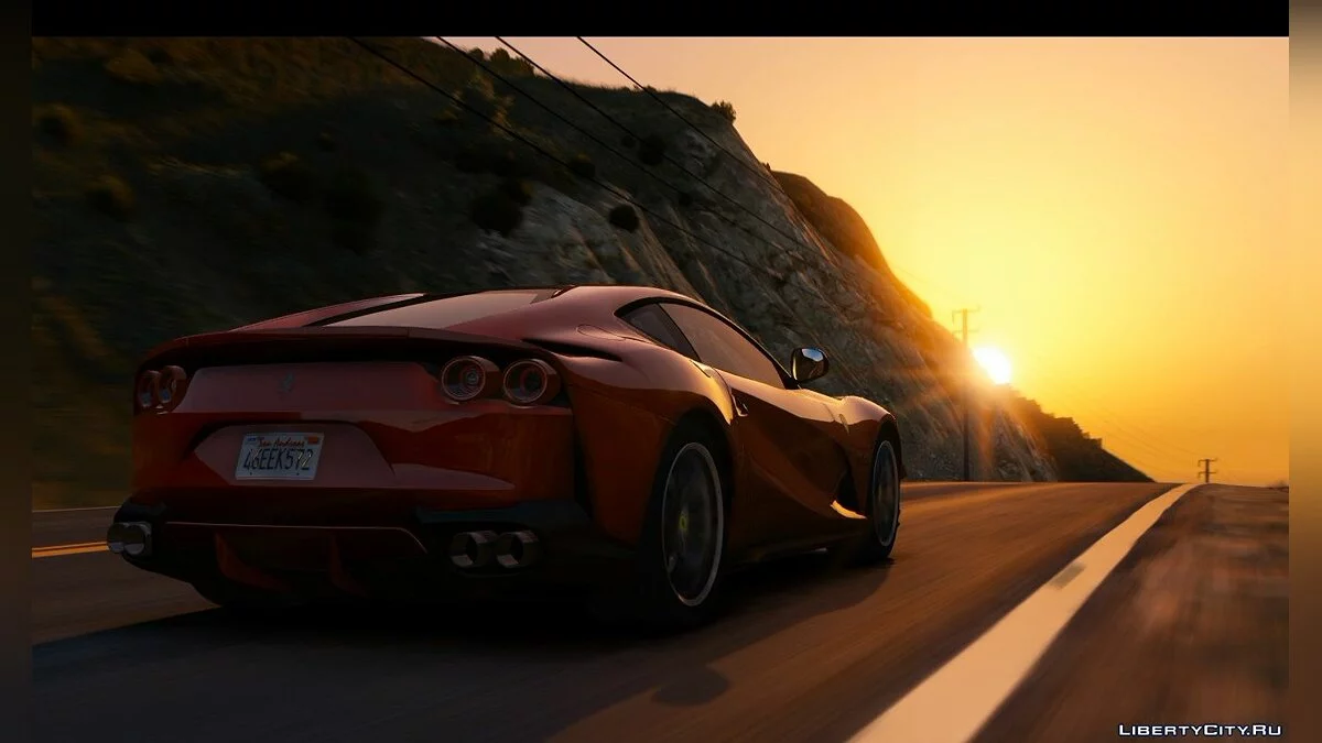 2018 Ferrari 812 Superfast [Add-on/Replace] V1.0 / GTA 5