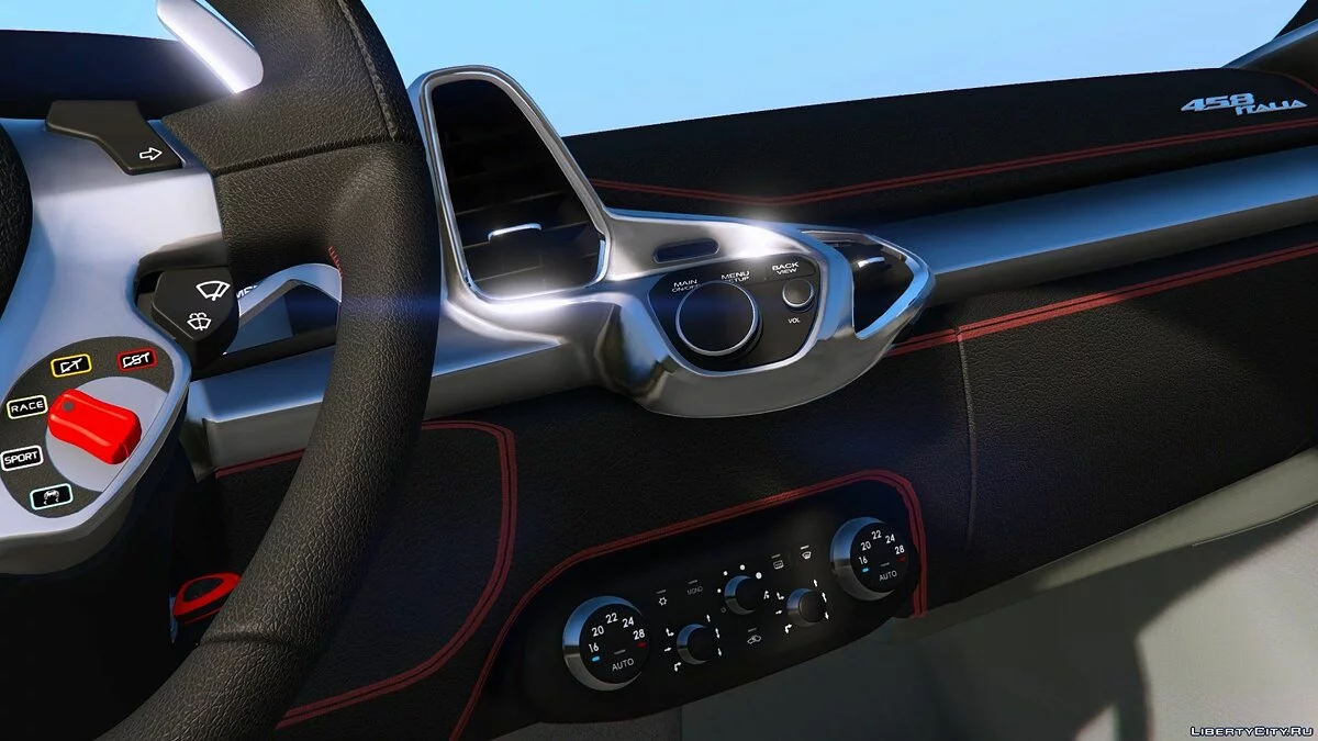 Ferrari 458 Italia AUTOVISTA [Add-On / Replace | Tuning | Template] 4.0 / GTA 5