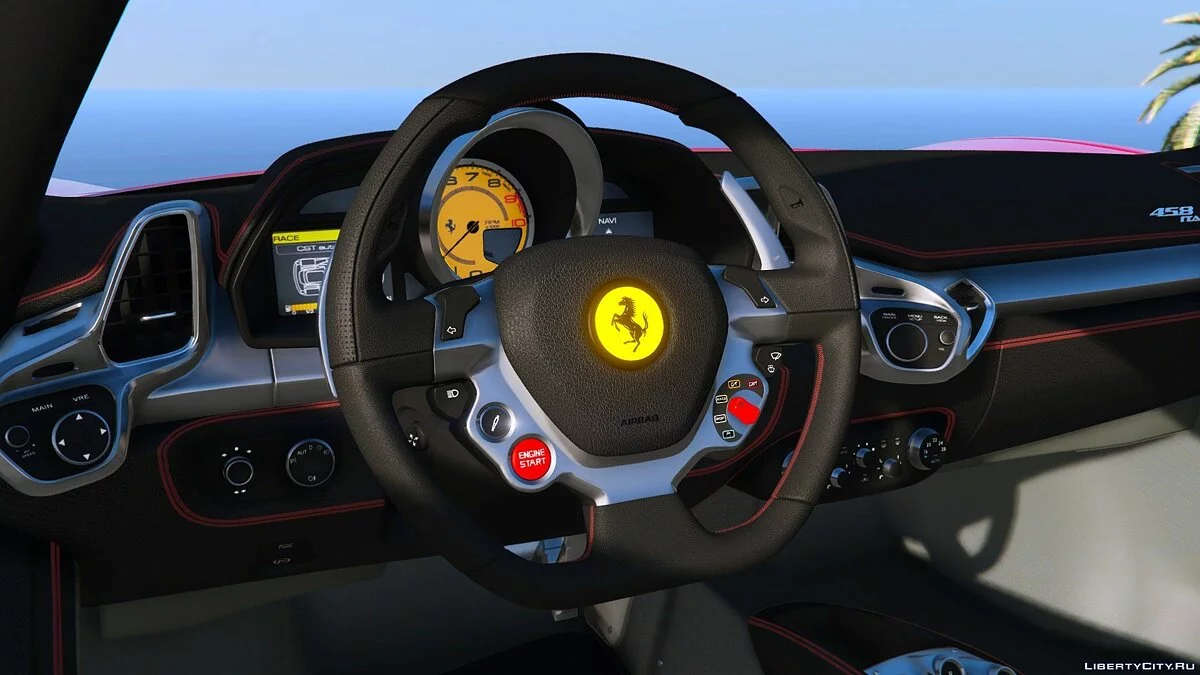 Ferrari 458 Italia AUTOVISTA [Add-On / Replace | Tuning | Template] 4.0 / GTA 5