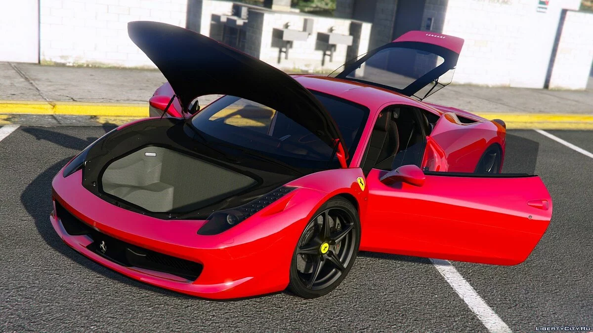 Ferrari 458 Italia AUTOVISTA [Add-On / Replace | Tuning | Template] 4.0 / GTA 5