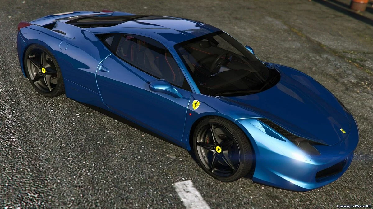 Ferrari 458 Italia AUTOVISTA [Add-On / Replace | Tuning | Template] 4.0 / GTA 5