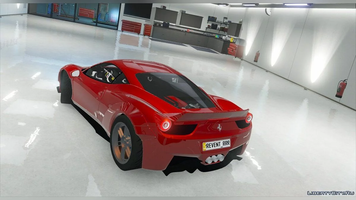 2010 Ferrari 458 Italia Liberty Walk (Add On | Replace) 1.1 / GTA 5