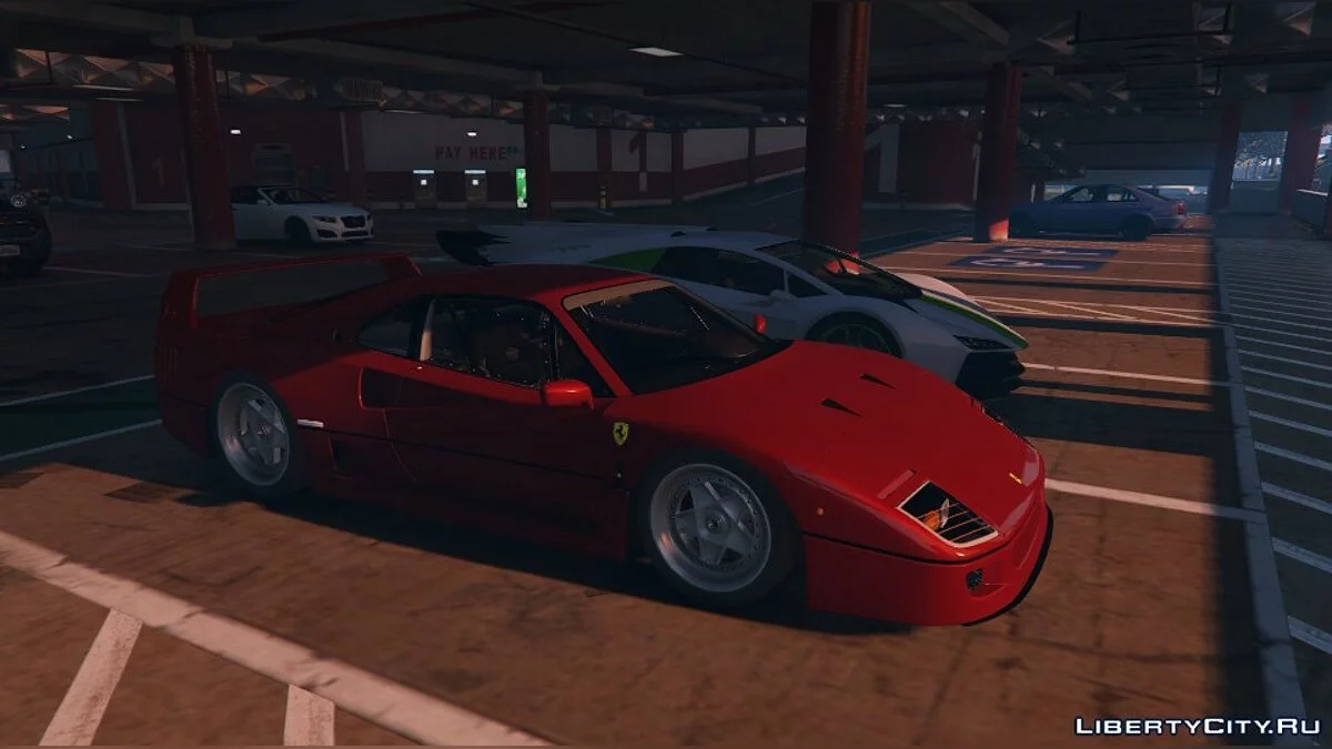1987 Ferrari F40 [Add-On | Replace] 1.4 / GTA 5