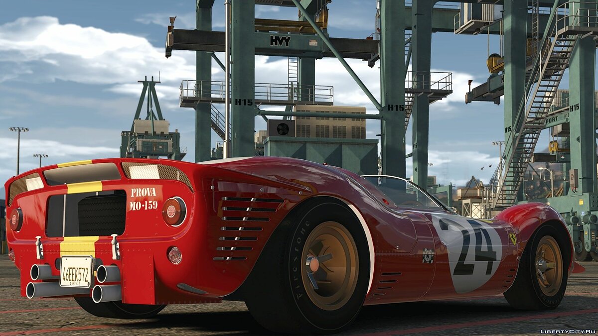 Скачать 1967 Ferrari 330 P4 [Add-On | LODs | Template | RHD] 1.0 для GTA 5