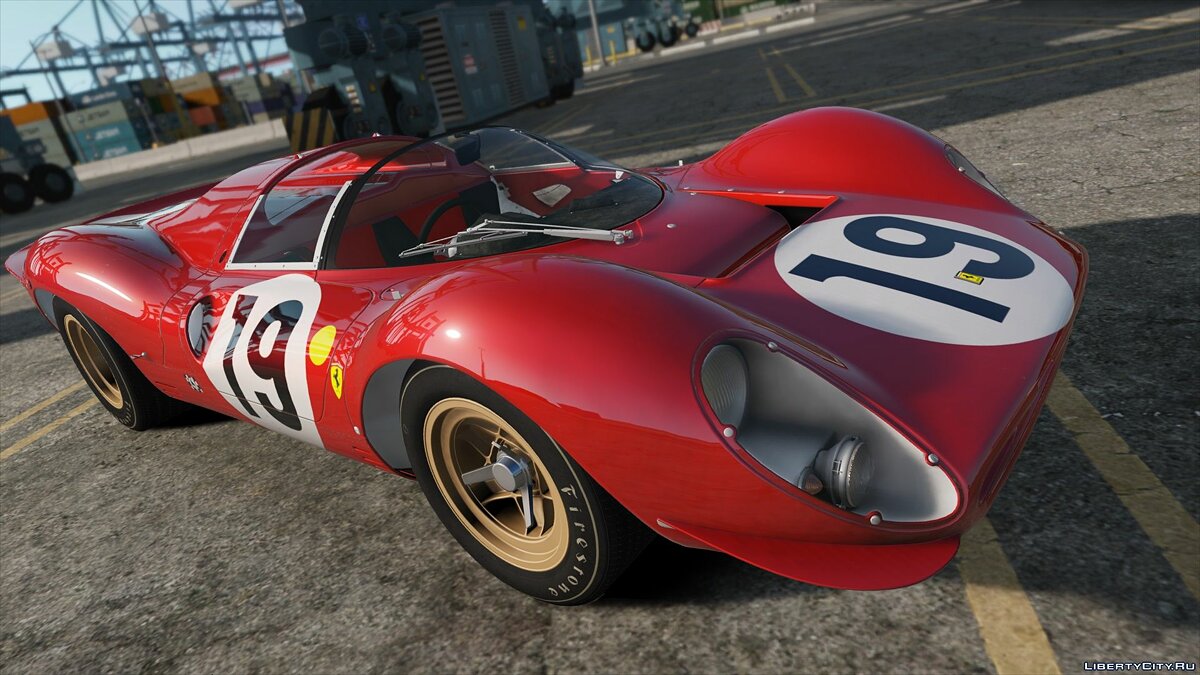 Скачать 1967 Ferrari 330 P4 [Add-On | LODs | Template | RHD] 1.0 для GTA 5