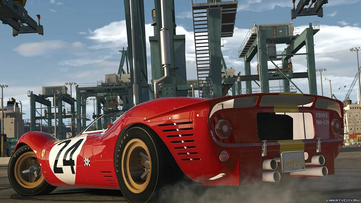 1967 Ferrari 330 P4 [Add-On | LODs | Template | RHD] 1.0 / GTA 5