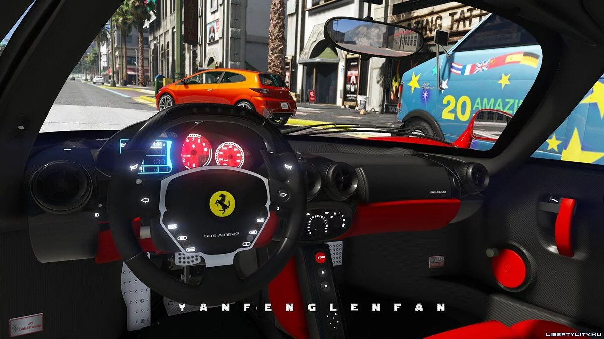 2002 Ferrari Enzo [ Add-On | Digital gear | Aero Flaps | HQ] 2.5 / GTA 5