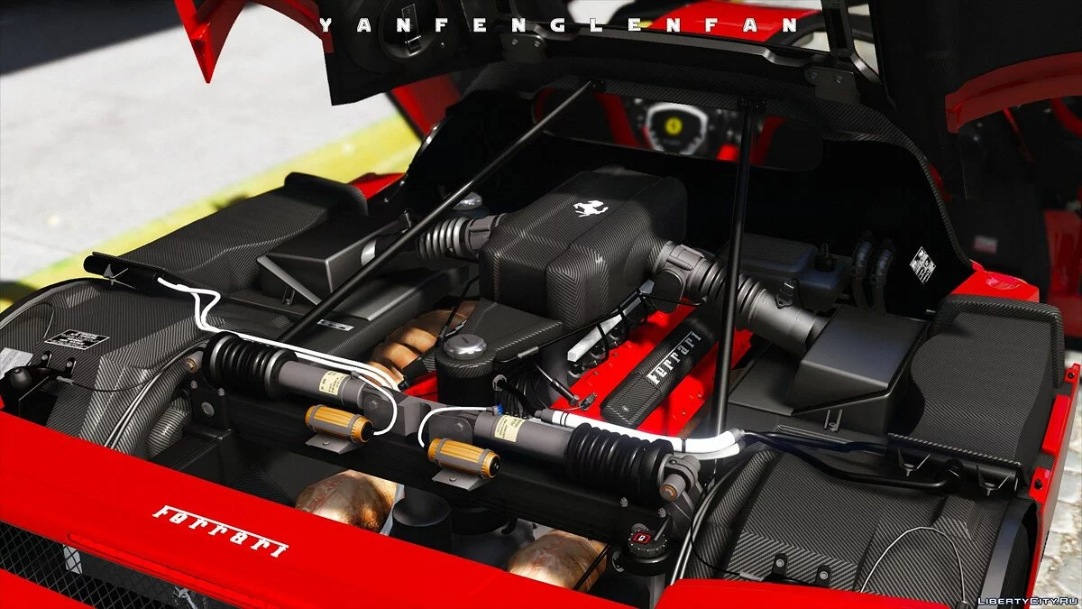 2002 Ferrari Enzo [ Add-On | Digital gear | Aero Flaps | HQ] 2.5 / GTA 5