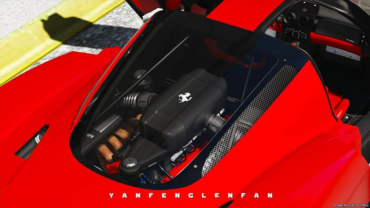 2002 Ferrari Enzo [ Add-On | Digital gear | Aero Flaps | HQ] 2.5 / GTA 5