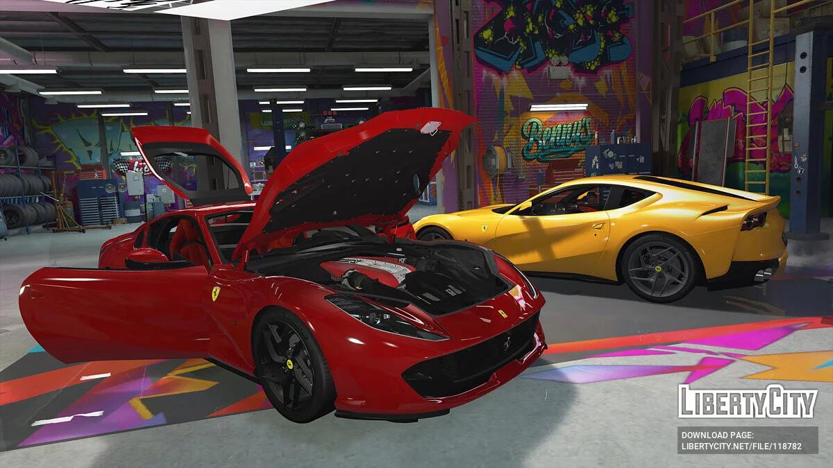 2018 Ferrari 812 Superfast v2.7a / GTA 5