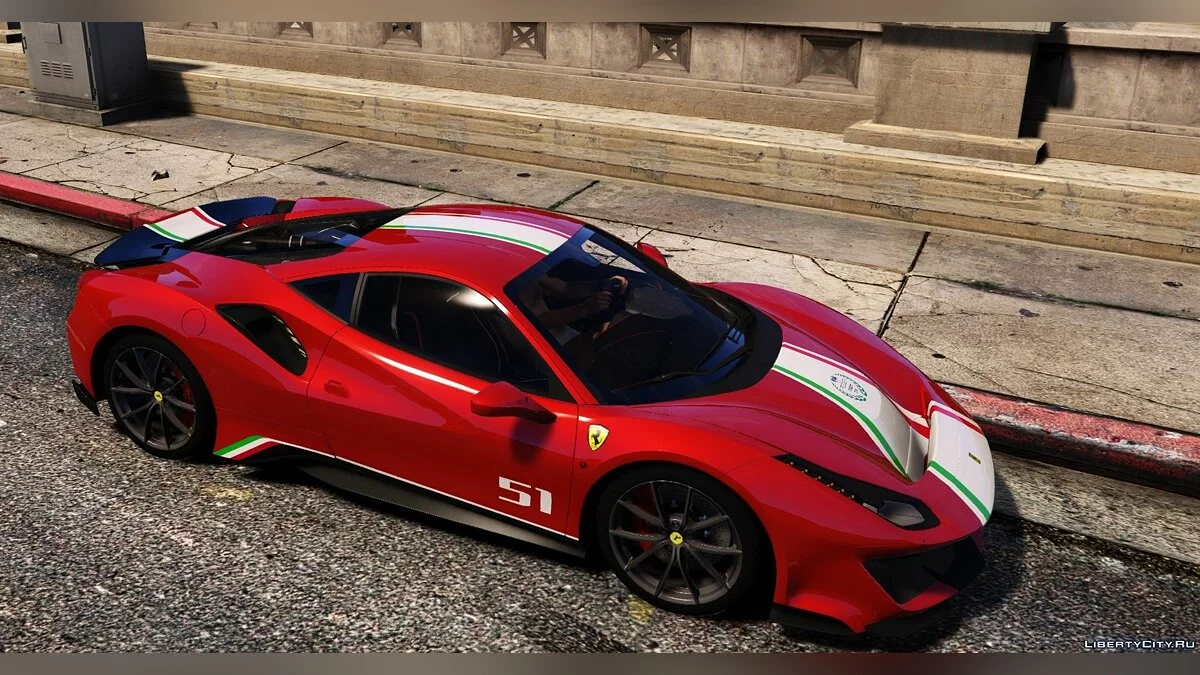 2018 Ferrari 488 Pista [Add-On/Template] / GTA 5