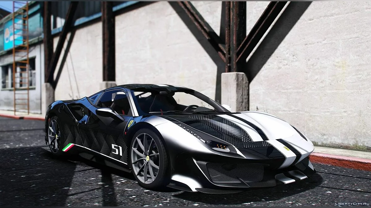 2019 Ferrari 488 Pista [Add-On/Template] 1.2 / GTA 5