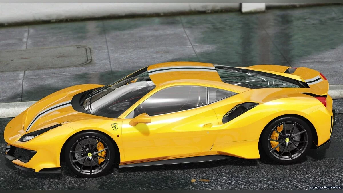 2019 Ferrari 488 Pista [Add-On/Template] 1.2 / GTA 5