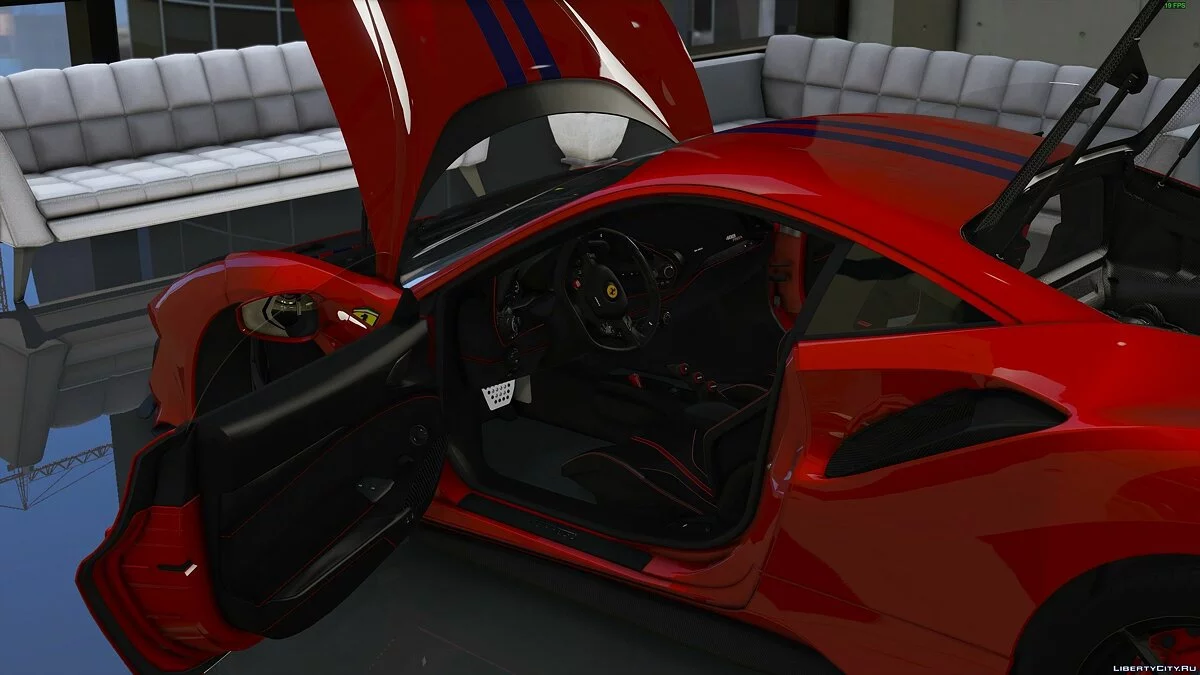 2019 Ferrari 488 Pista [Add-On/Template] 1.2 / GTA 5