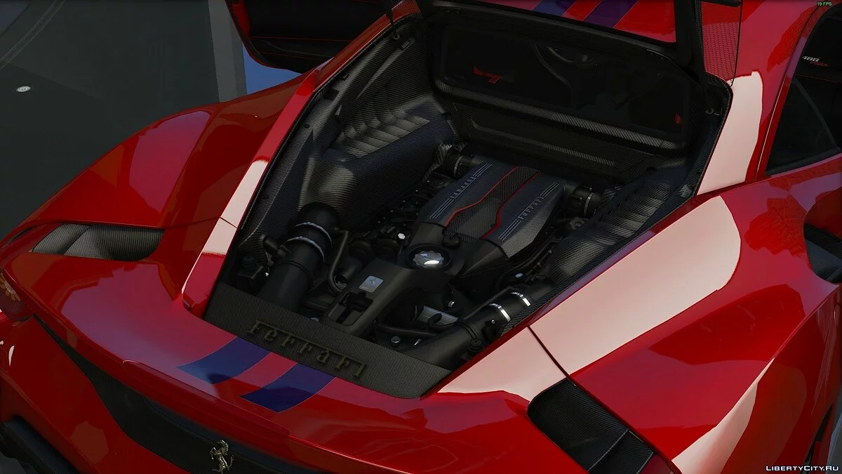 2019 Ferrari 488 Pista [Add-On/Template] 1.2 / GTA 5