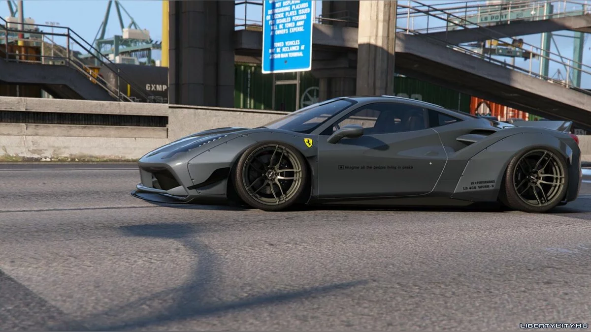 LB Works Ferrari-488 / GTA 5