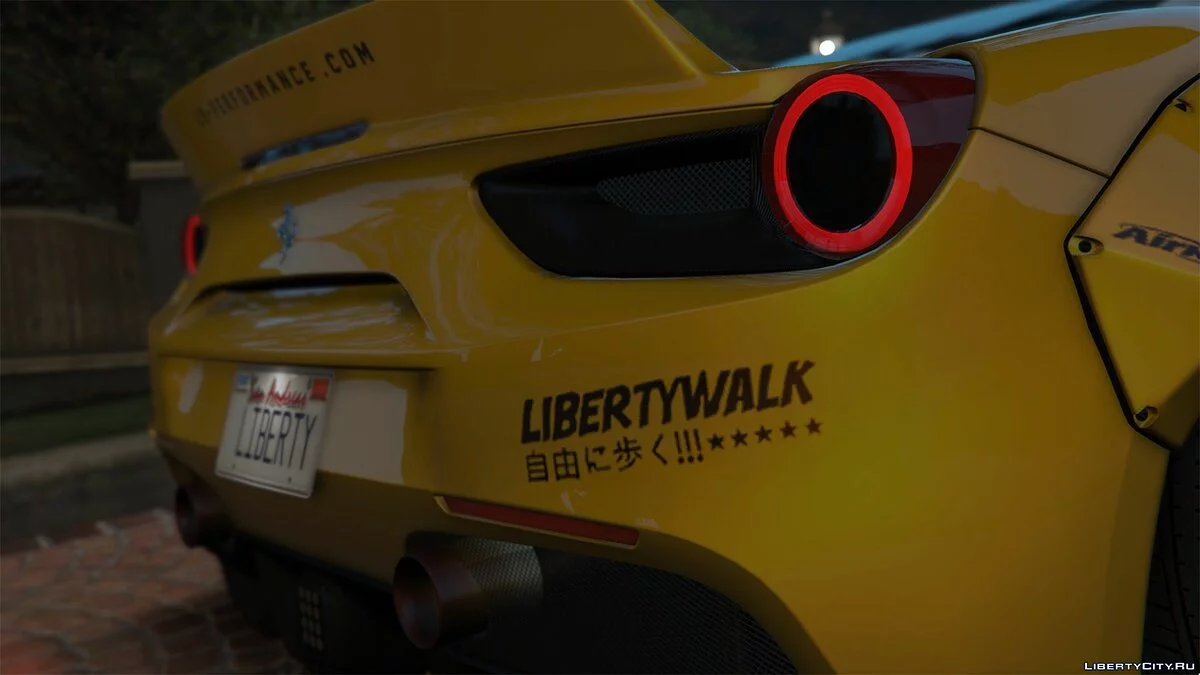 LB Works Ferrari-488 / GTA 5