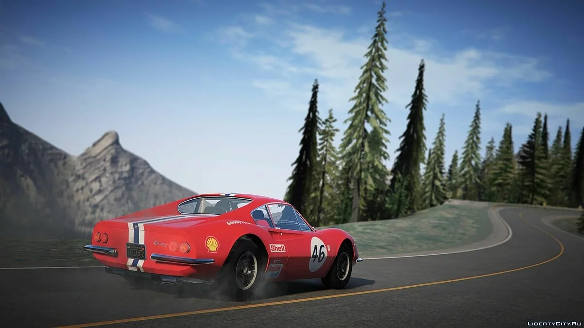1969 Ferrari Dino 246 GT [Add-On | LODs | Template] 1.1 / GTA 5