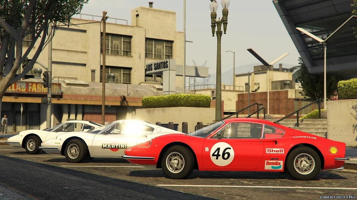 1969 Ferrari Dino 246 GT [Add-On | LODs | Template] 1.1 / GTA 5
