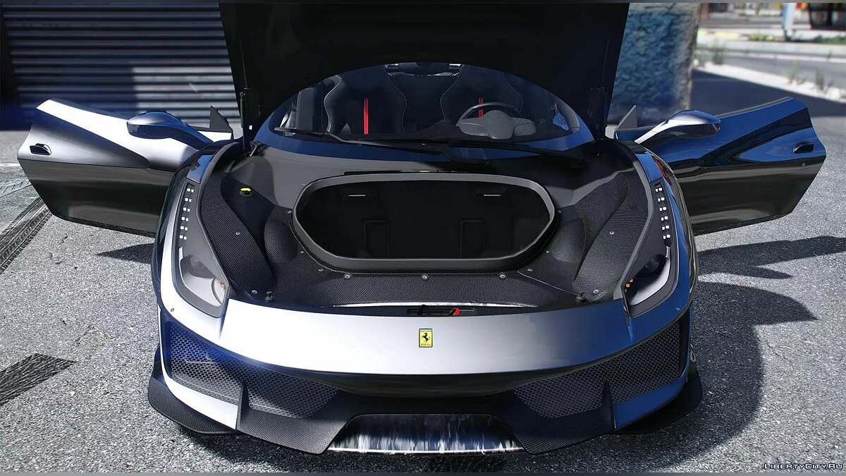 2019 Ferrari 488 Pista SPIDER [Animated Roof][ADD-On/Template] 1.0 / GTA 5