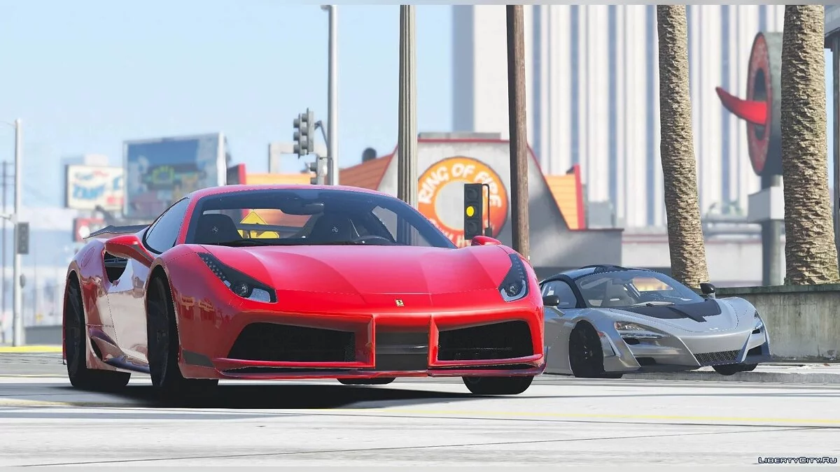 Ferrari 488 Novitec N-Largo [Add-On] 1.0 / GTA 5