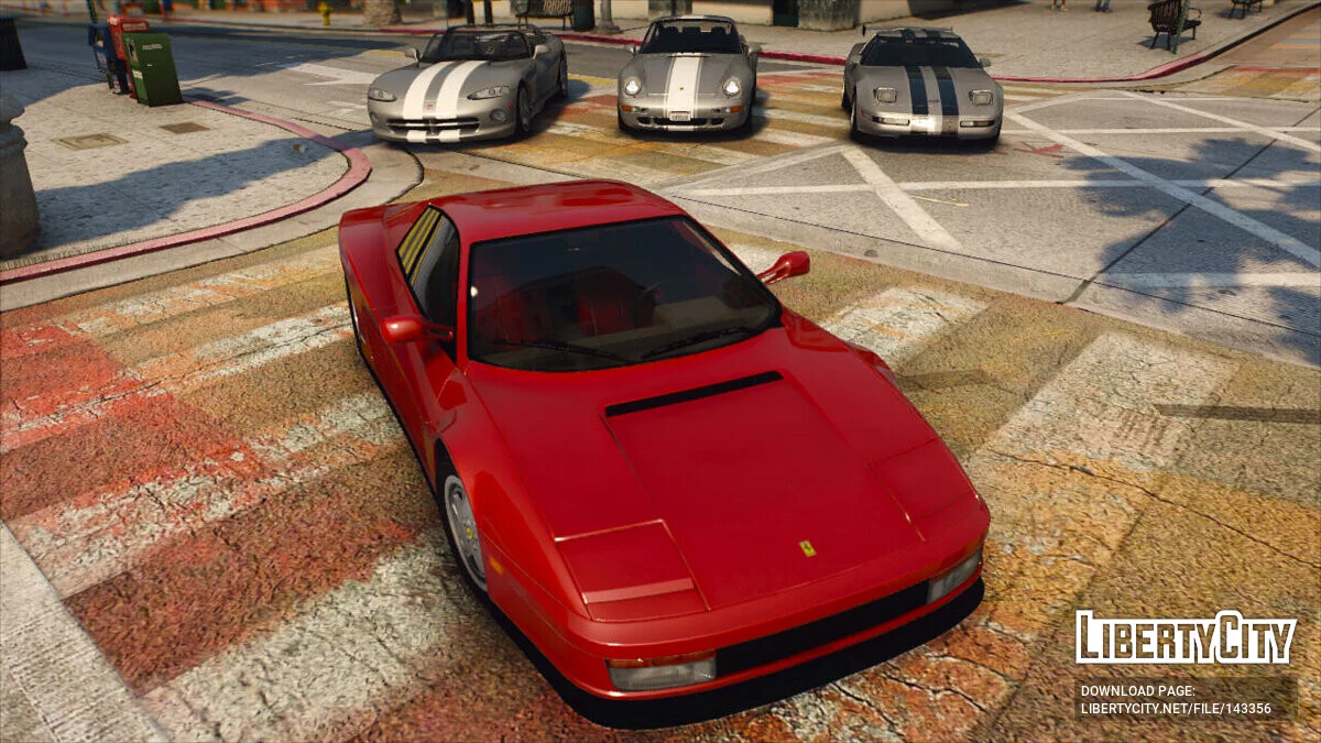 Ferrari Testarossa 1986 [Add-On] 1.05 / GTA 5