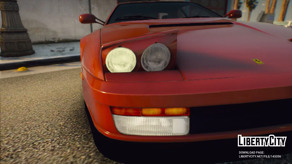 Ferrari Testarossa 1986 [Add-On] 1.05 / GTA 5