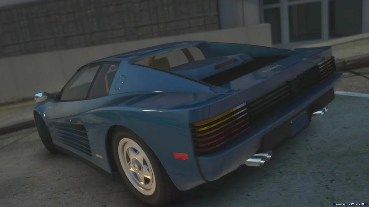 1987 Ferrari Testarossa [Add-On | Extras | LODs | VehfuncsV | Sound] 1.2 / GTA 5