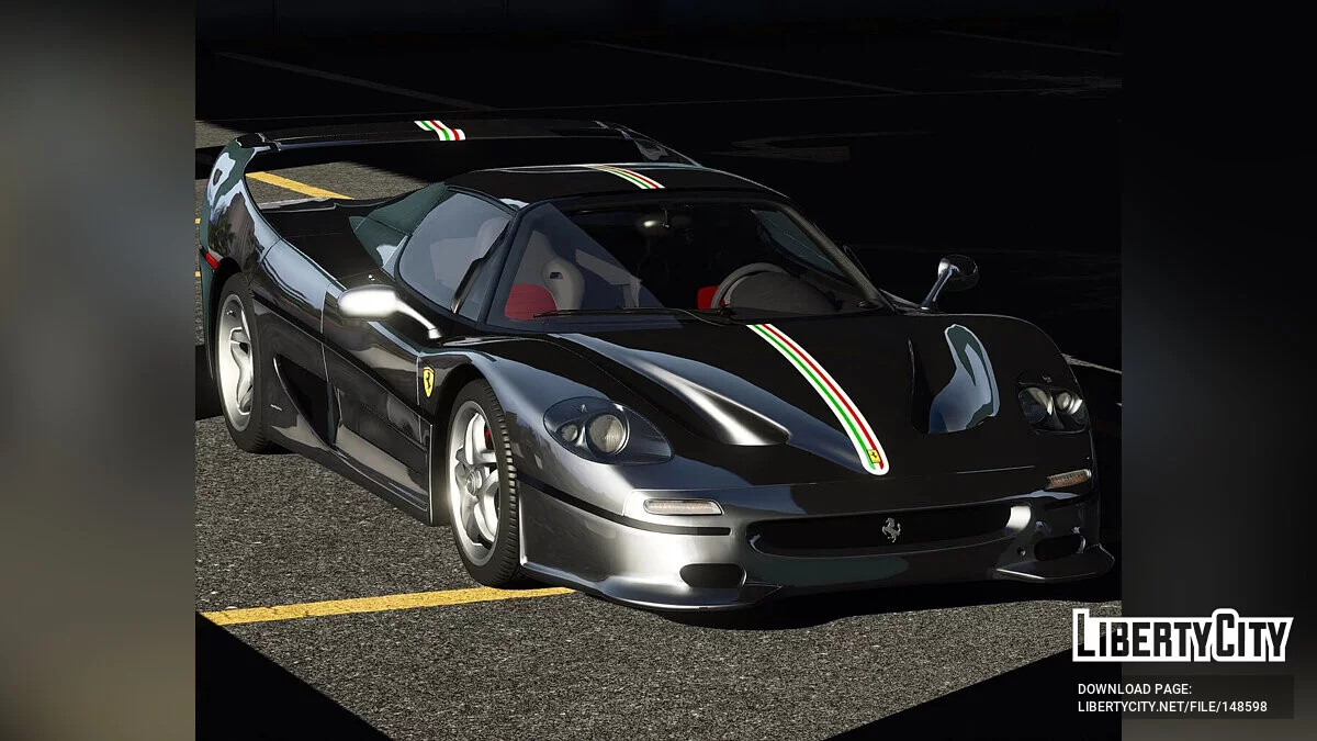 1995 Ferrari F50 v Reworked 2.0 / GTA 5
