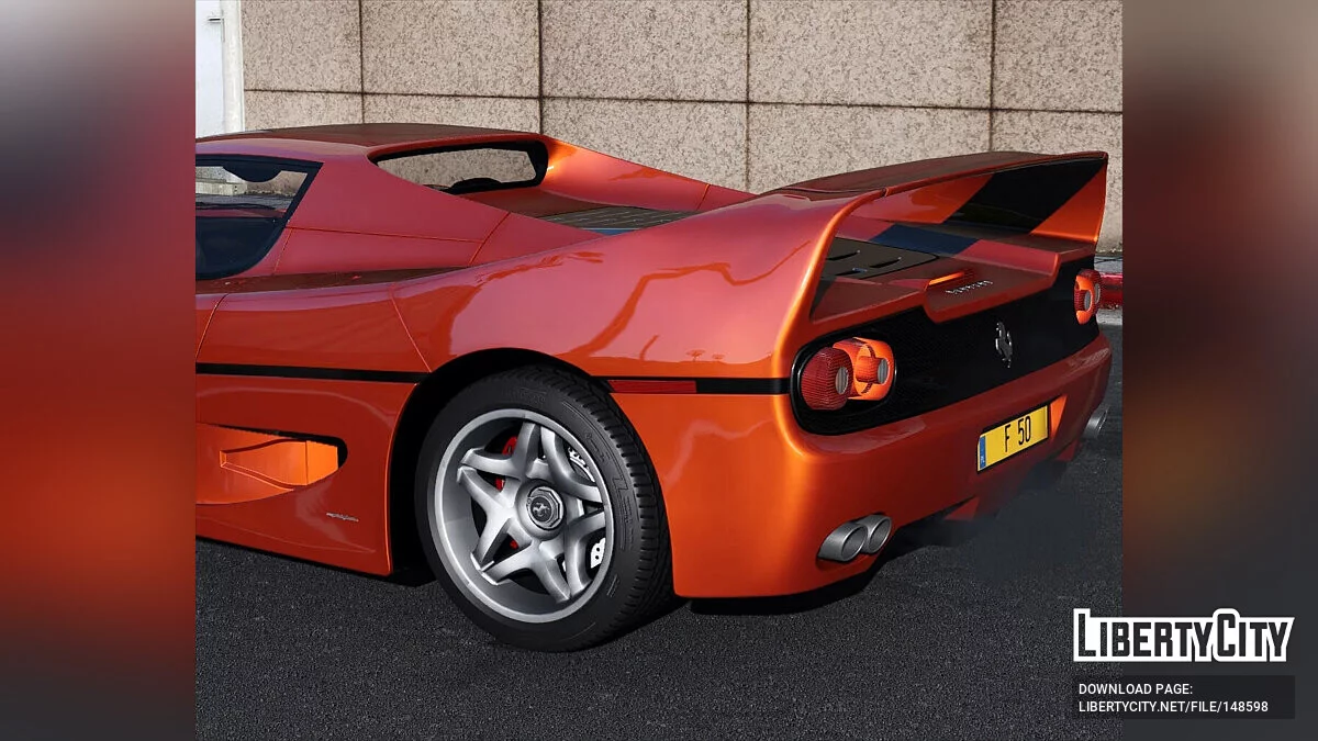 1995 Ferrari F50 v Reworked 2.0 / GTA 5