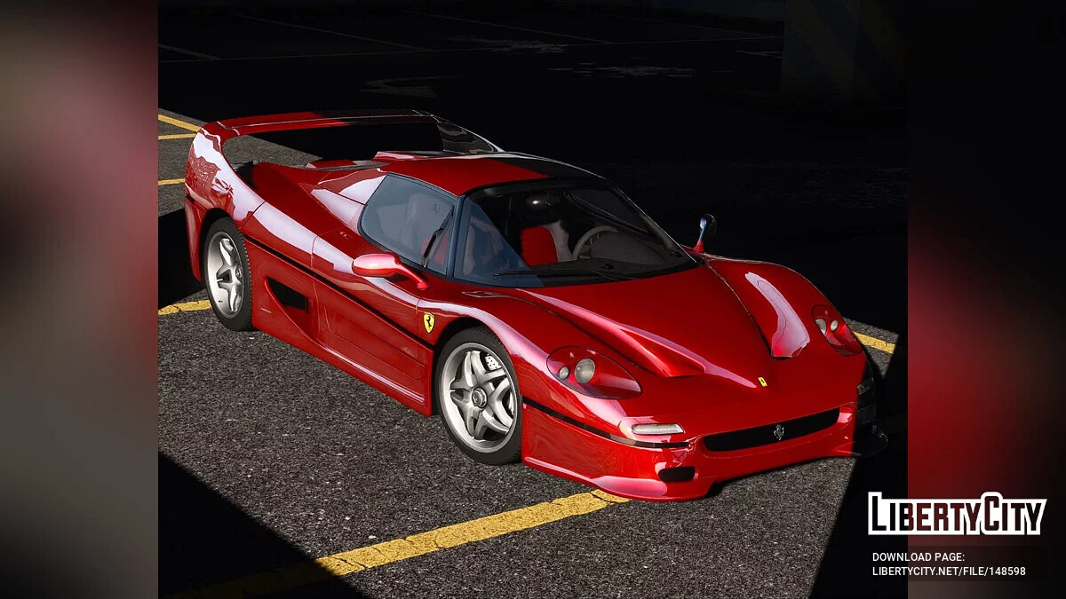 1995 Ferrari F50 v Reworked 2.0 / GTA 5