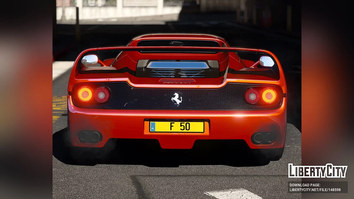 1995 Ferrari F50 v Reworked 2.0 / GTA 5