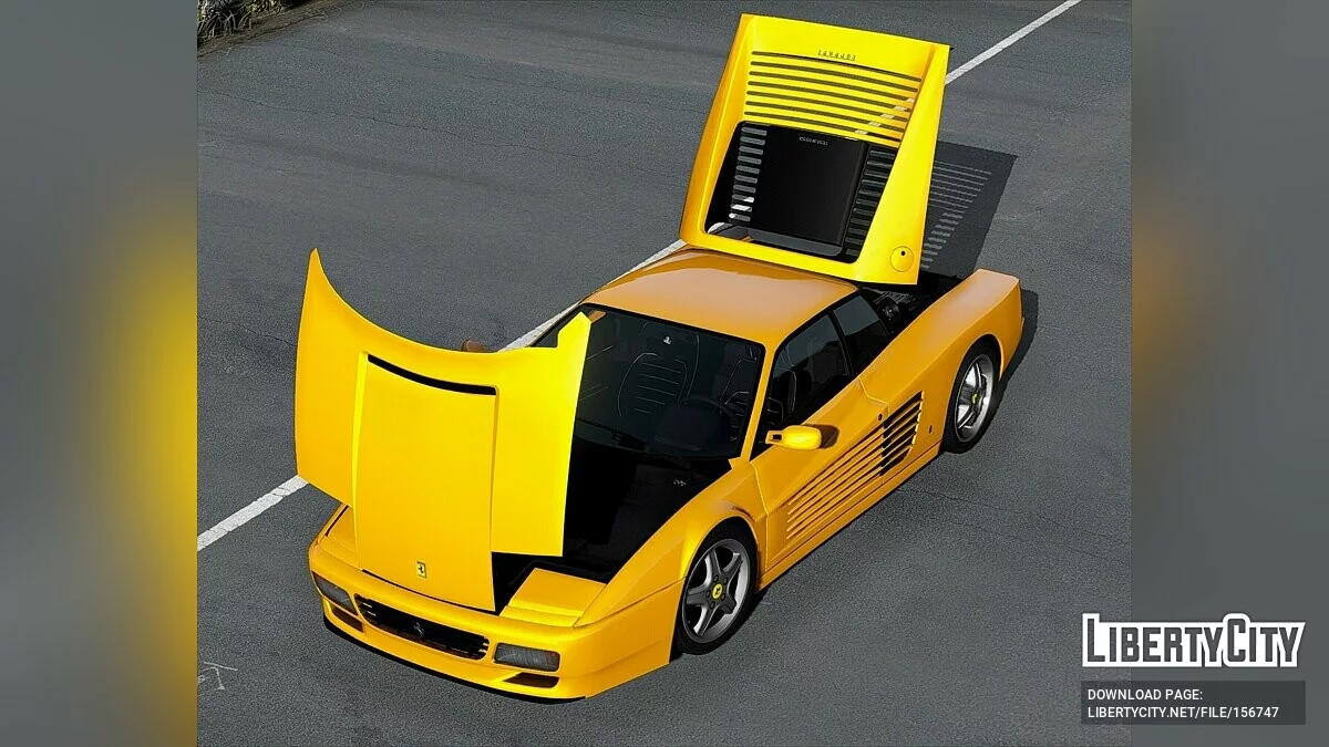 Ferrari 512 TR 1991 v1.2 / GTA 5
