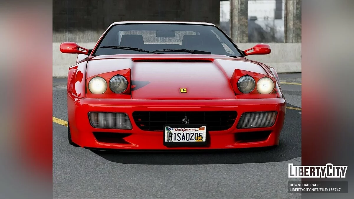 Ferrari 512 TR 1991 v1.2 / GTA 5
