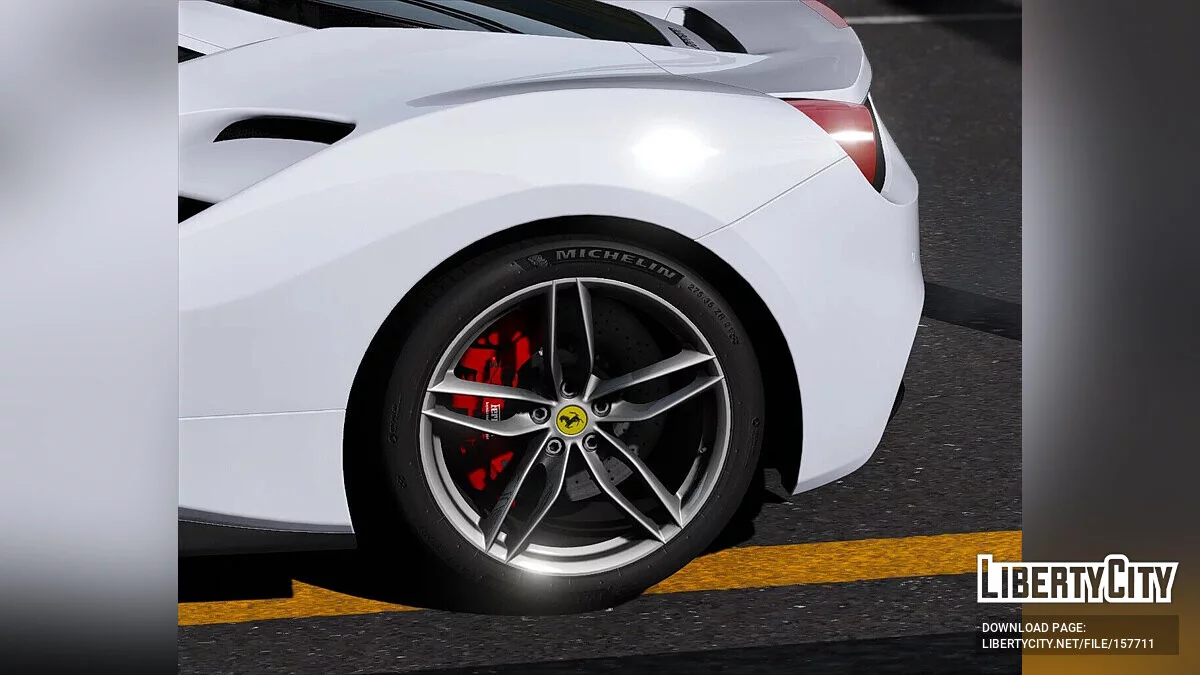 2016 Ferrari 488 GTB [Add-On | Template] Reworked 1.0 / GTA 5