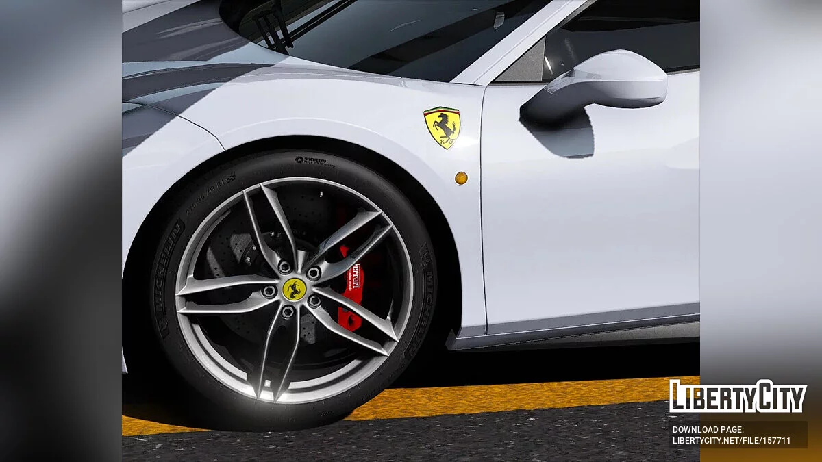 2016 Ferrari 488 GTB [Add-On | Template] Reworked 1.0 / GTA 5