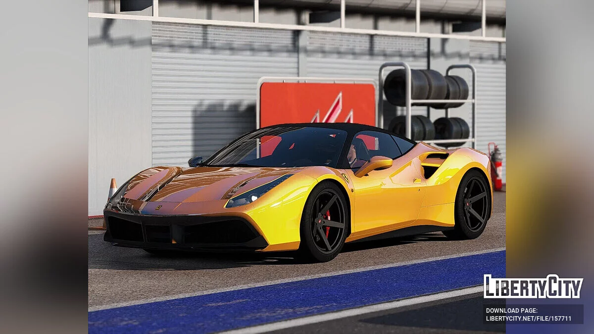 2016 Ferrari 488 GTB [Add-On | Template] Reworked 1.0 / GTA 5