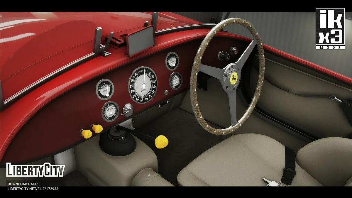 Ferrari 166 MM Barchetta 1948 v1.0 / GTA 5