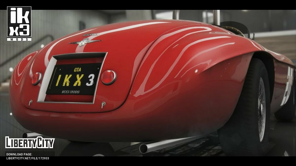 Ferrari 166 MM Barchetta 1948 v1.0 / GTA 5
