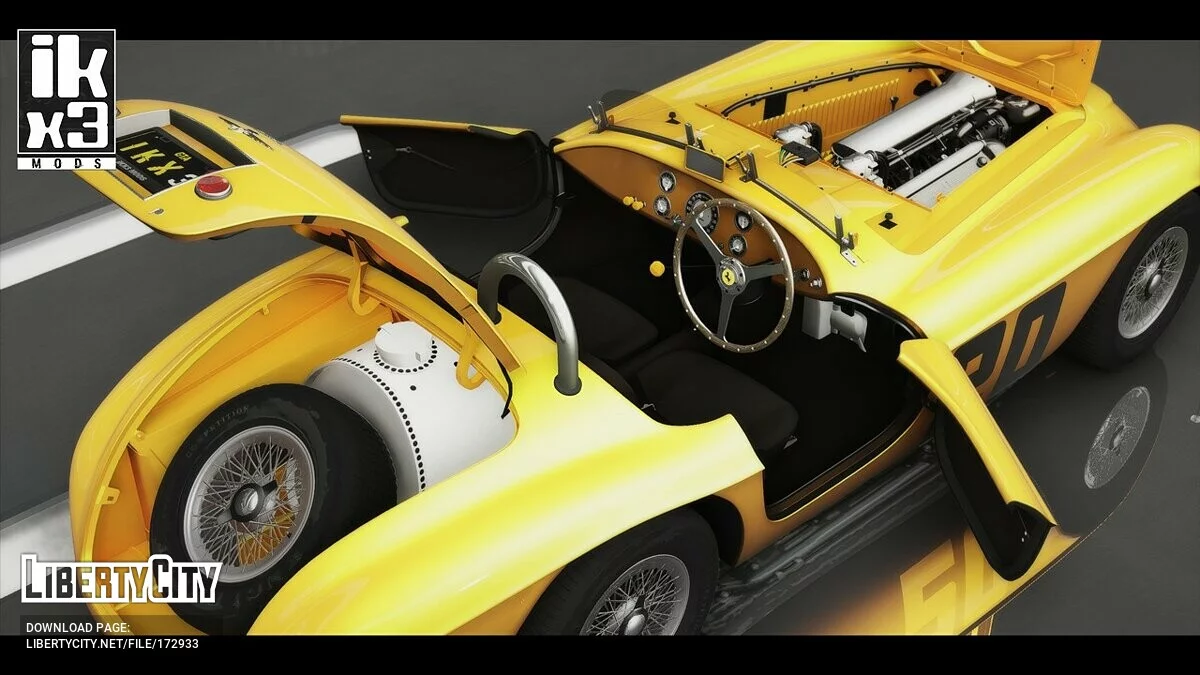 Ferrari 166 MM Barchetta 1948 v1.0 / GTA 5