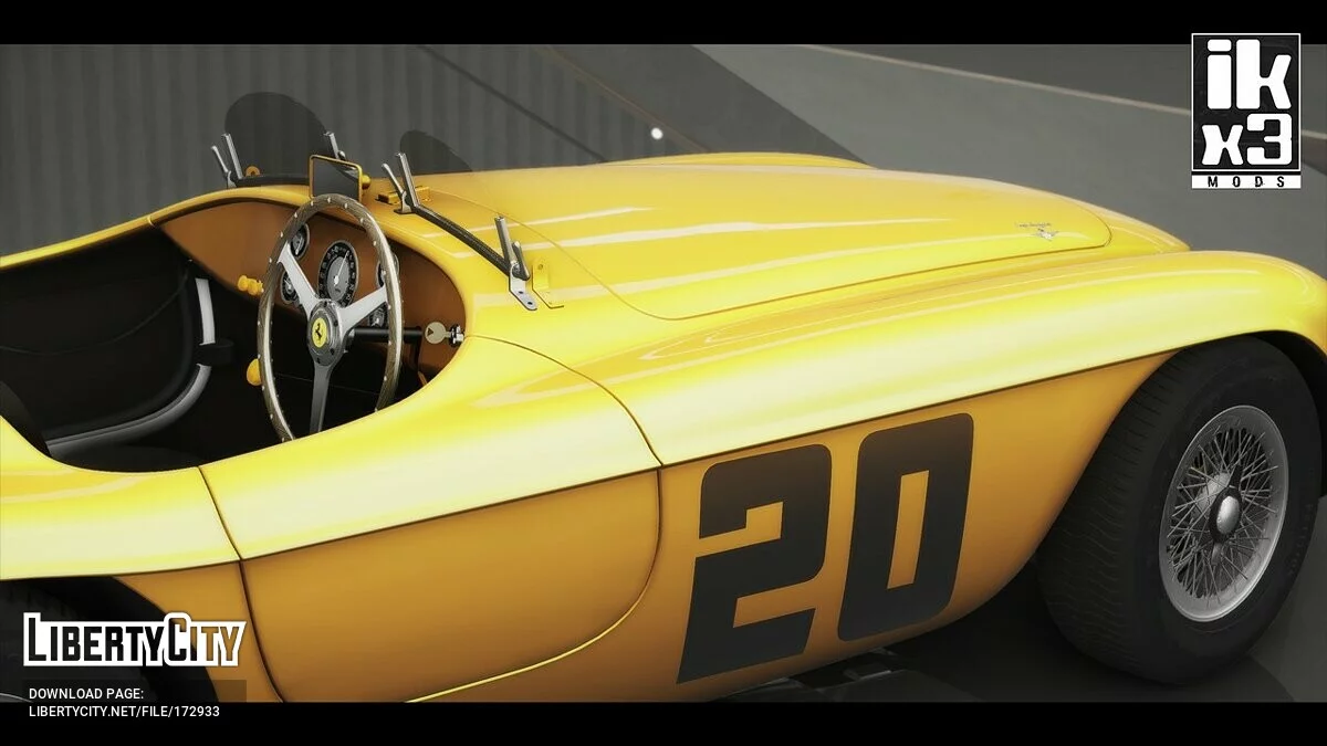 Ferrari 166 MM Barchetta 1948 v1.0 / GTA 5