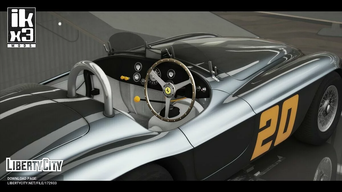 Ferrari 166 MM Barchetta 1948 v1.0 / GTA 5